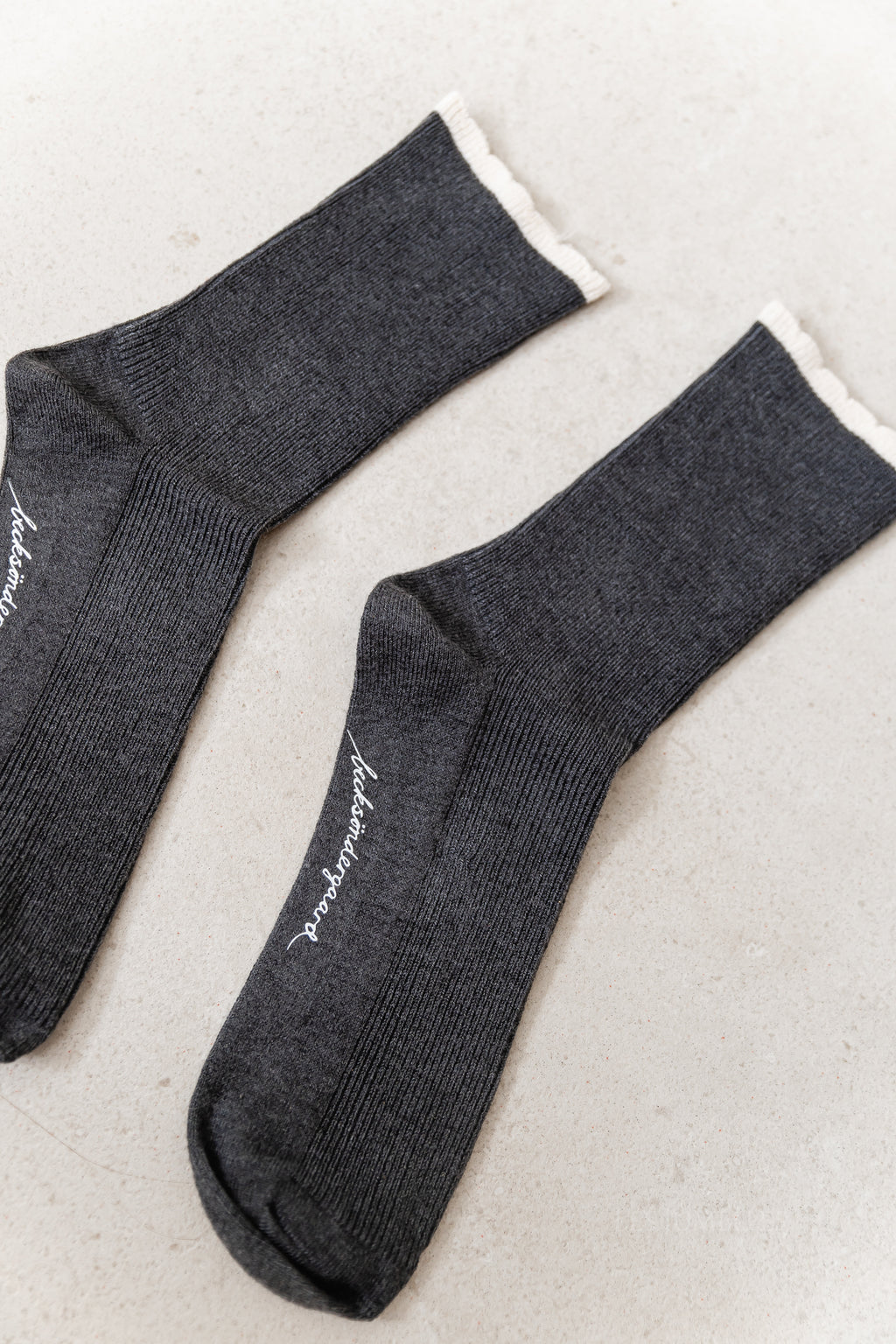Talula socks turbulence gray
