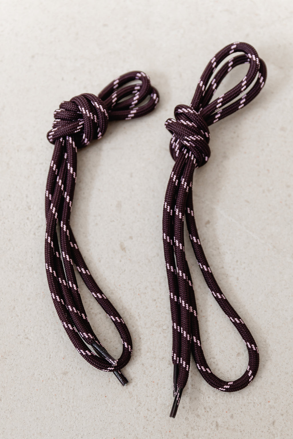 Paracord laces set of 2 multicolor burgundy