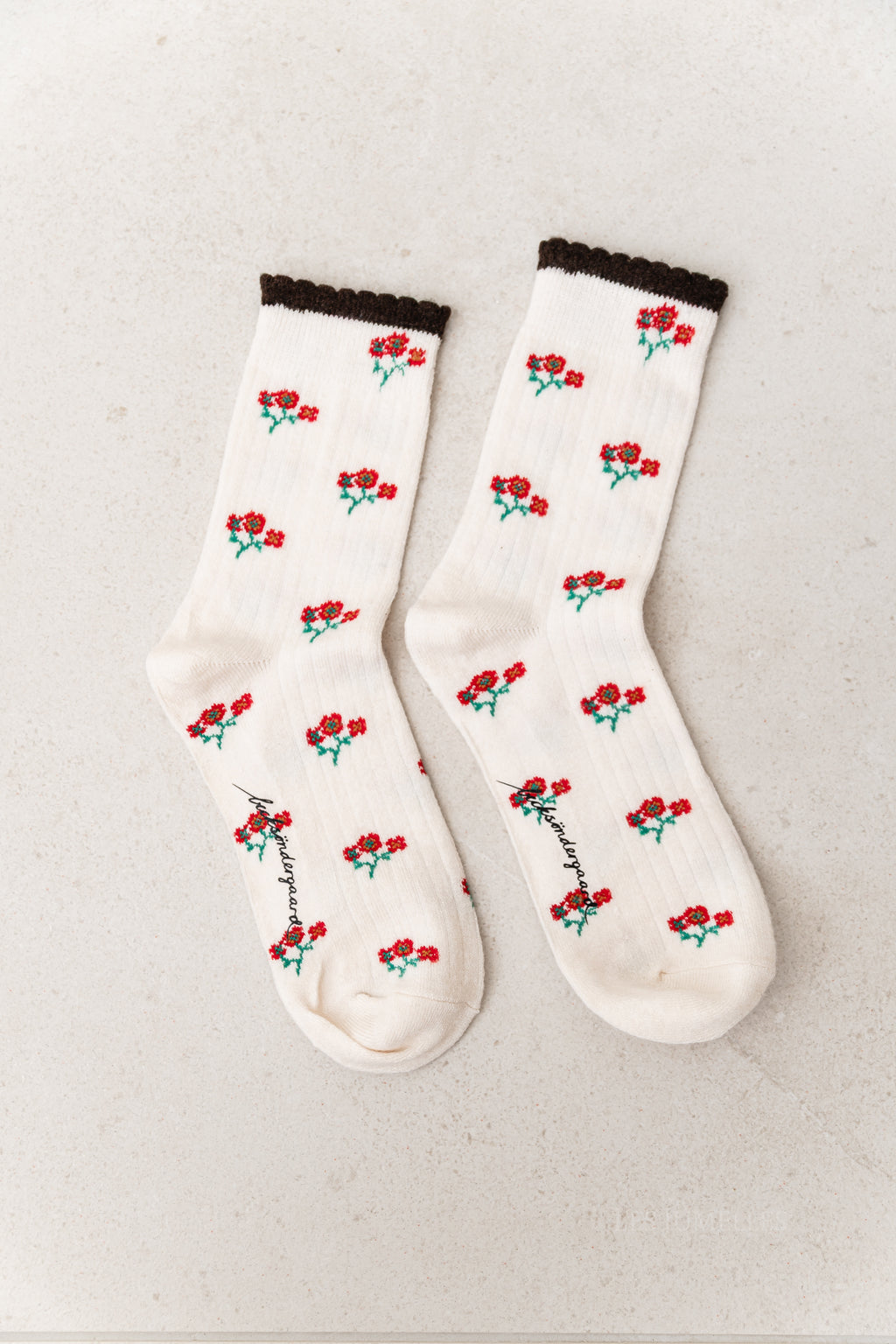 Talula flotile socks birch white