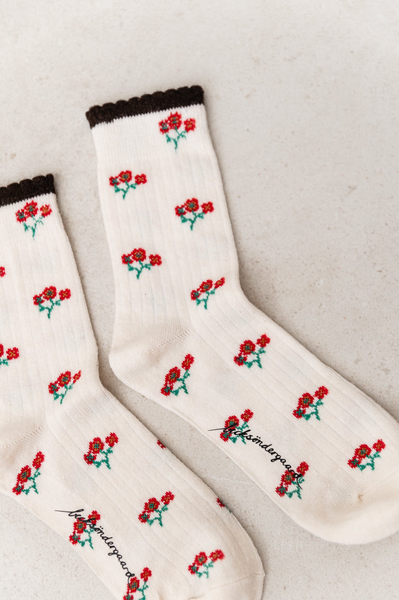 Talula flotile socks birch white