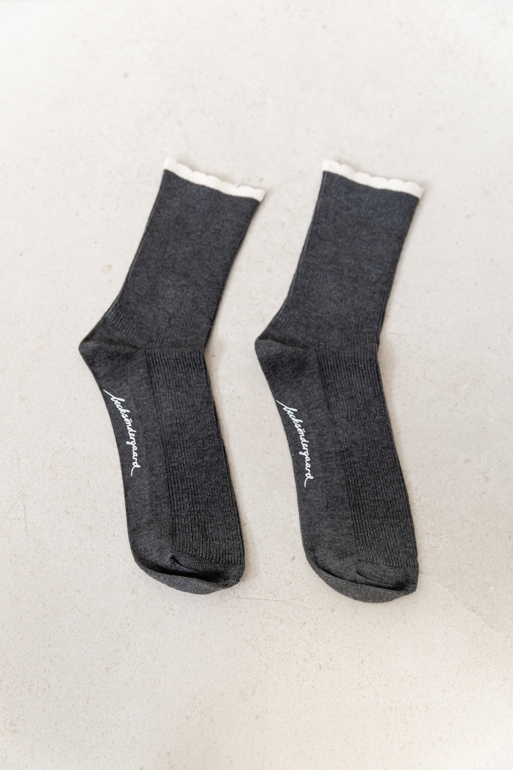 Talula socks turbulence gray