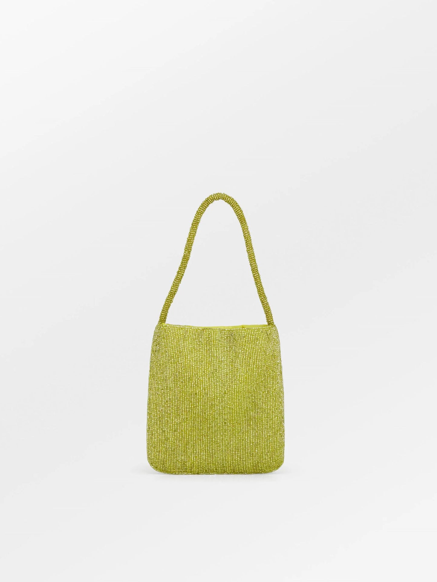 Glänzende Nyra Tasche limade grün