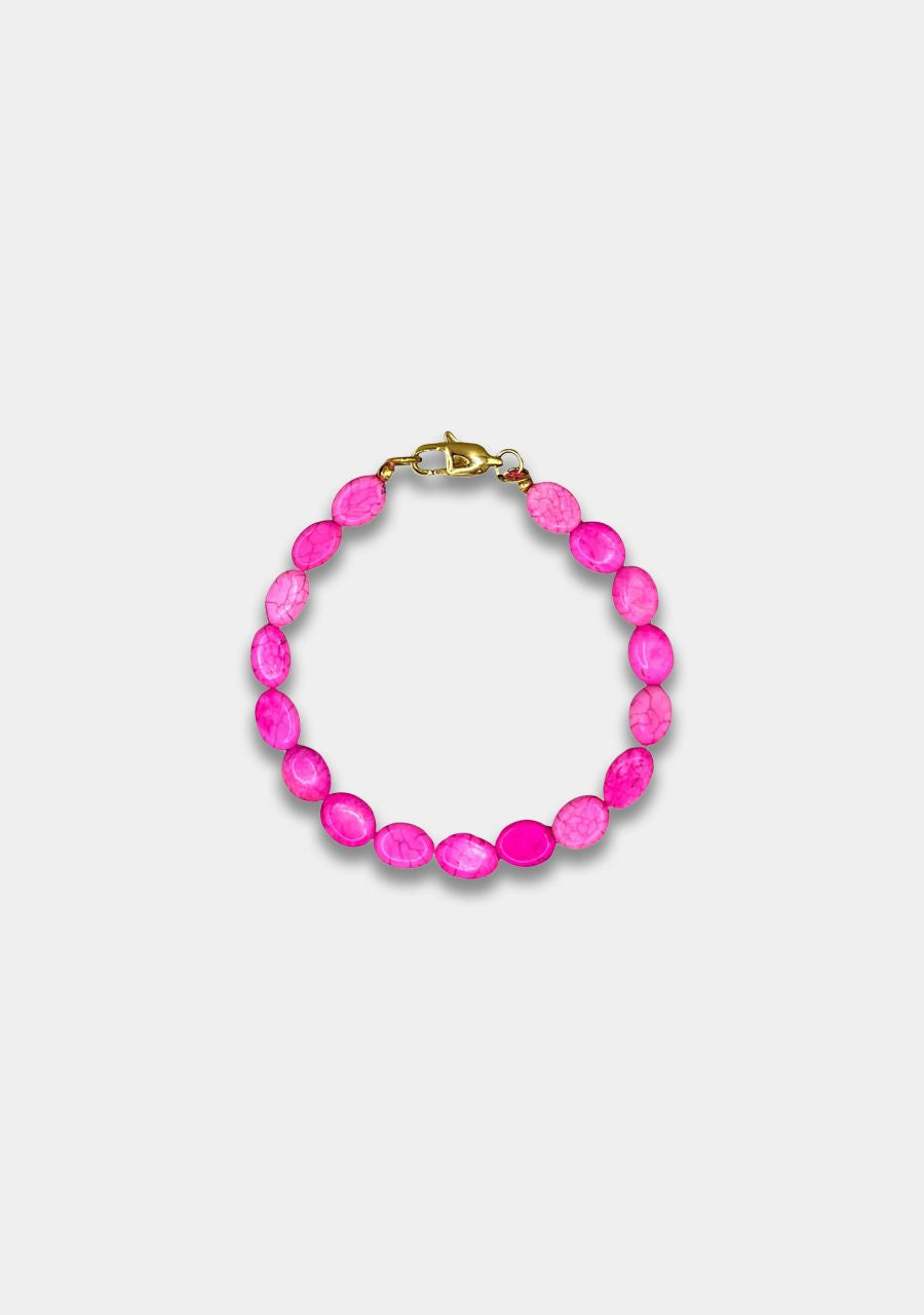 Daisy bracelet lovely pink