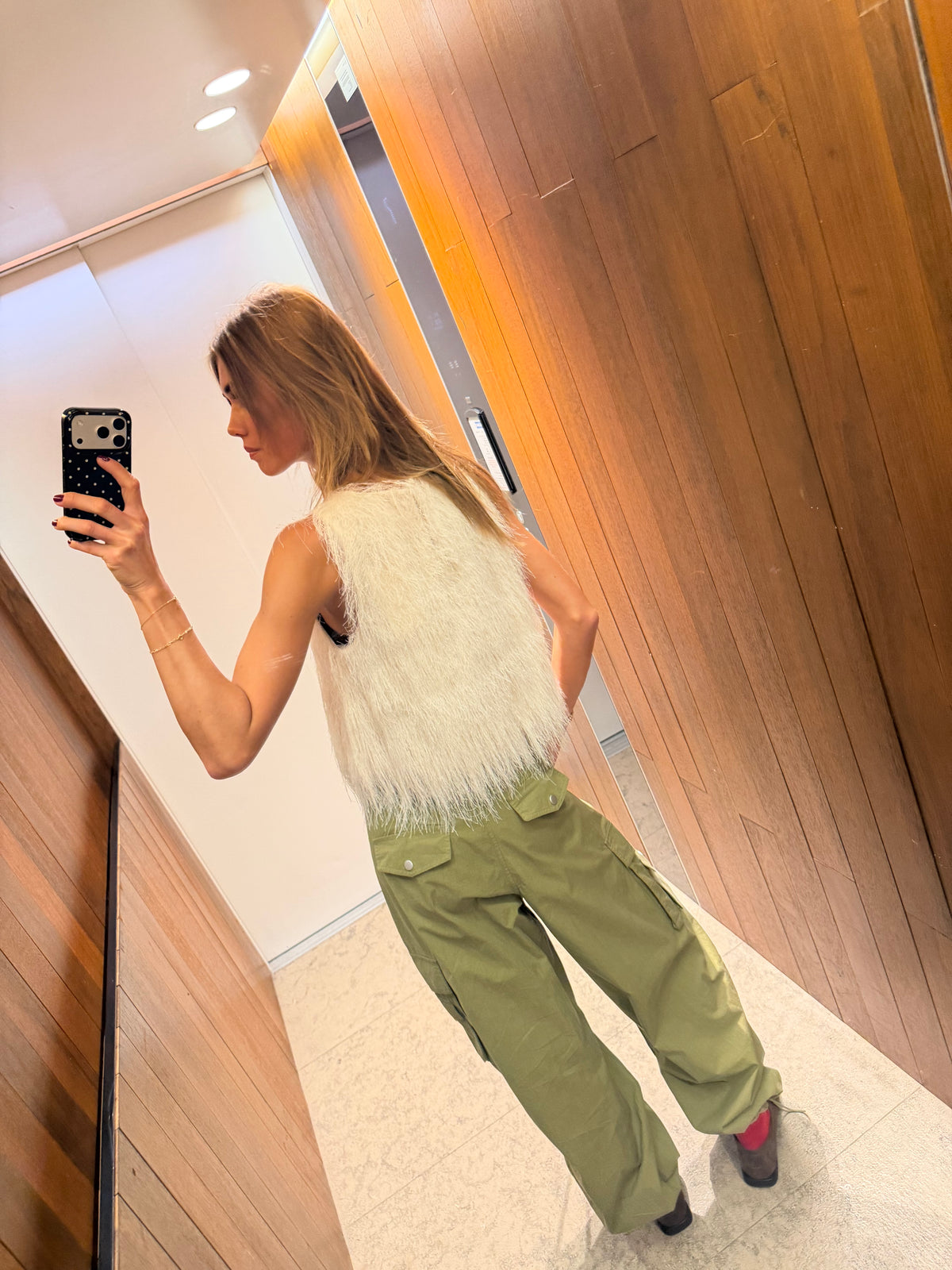 YASFrikke SL fringe top pristine