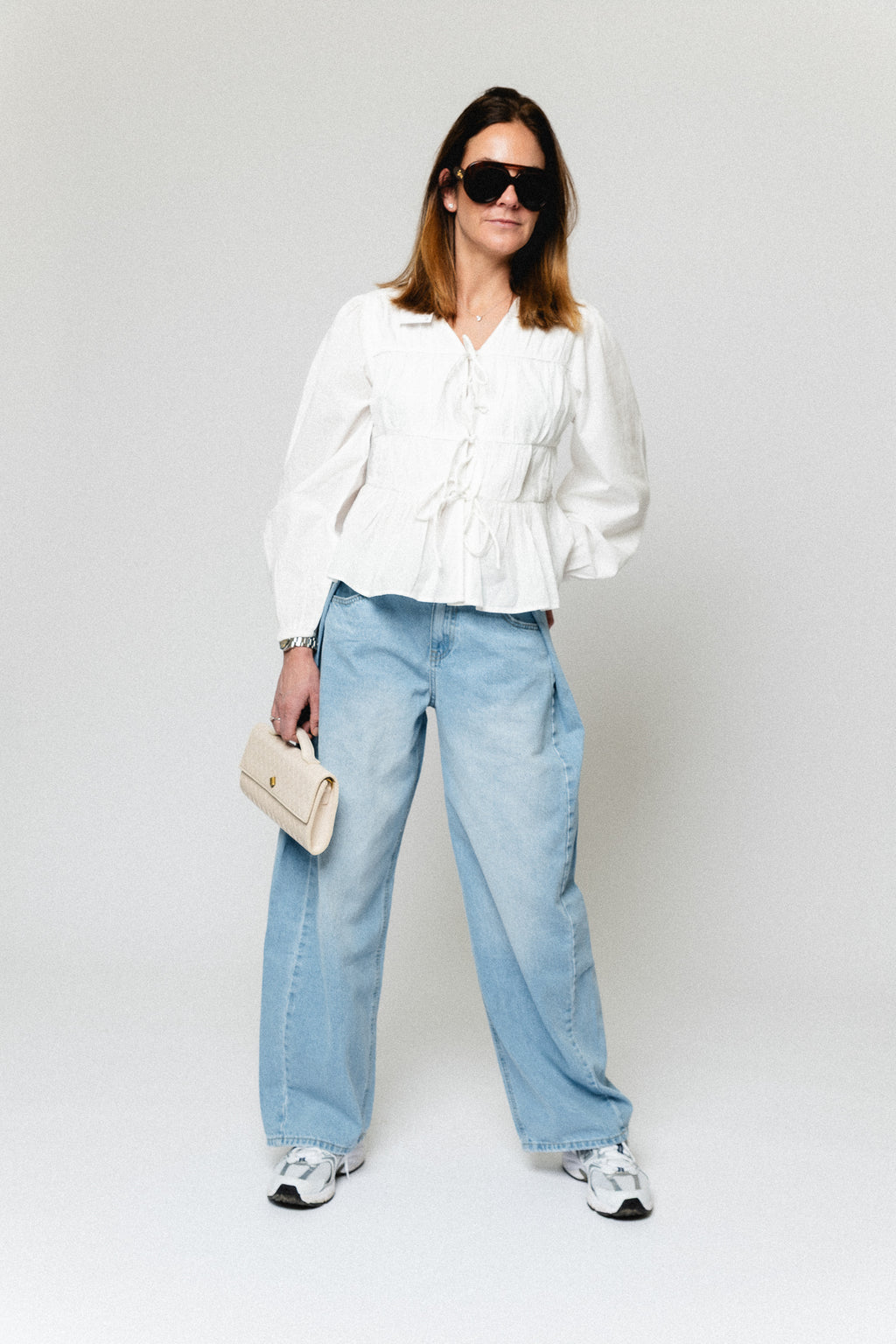 YASEbba LS top star white