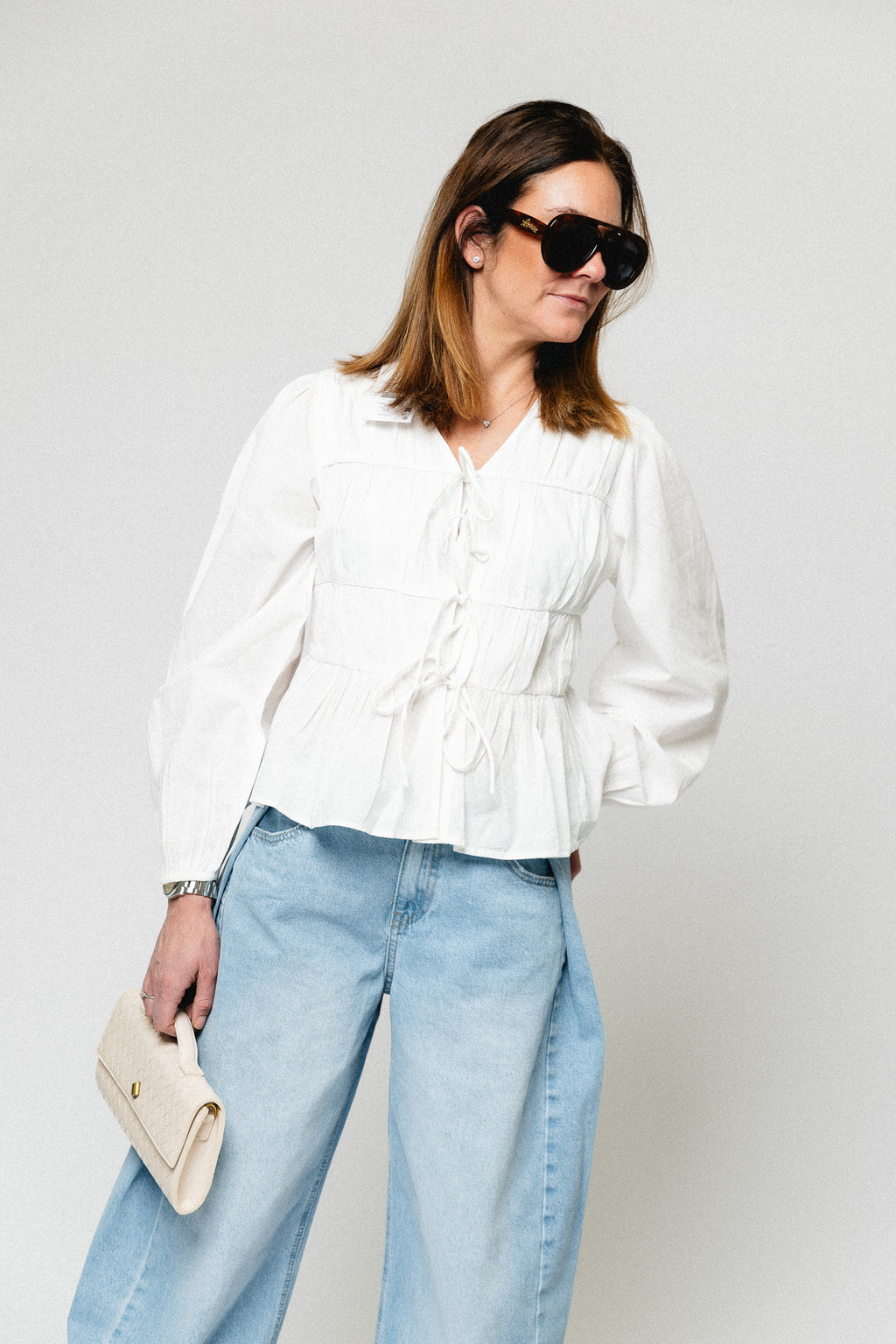 YASEbba LS top star white