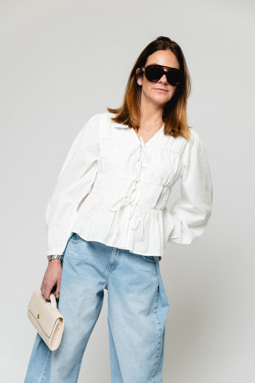 YASEbba LS top star white