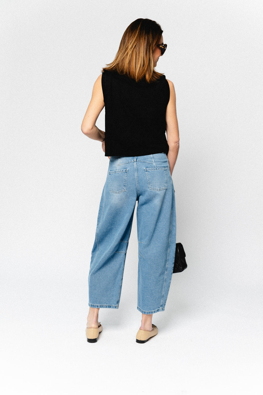 Vaya knit vest black