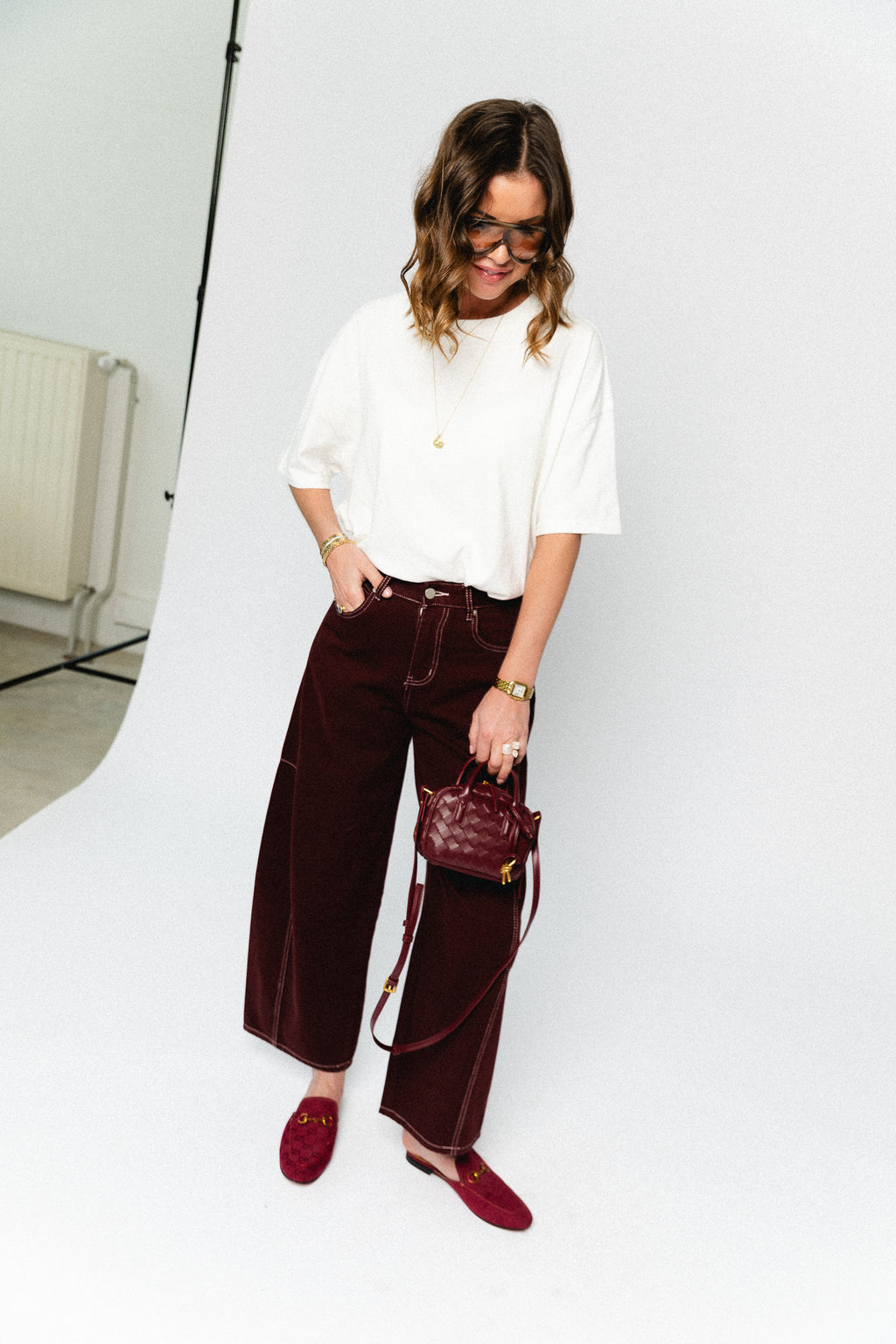 Posey oversized T-shirt ecru