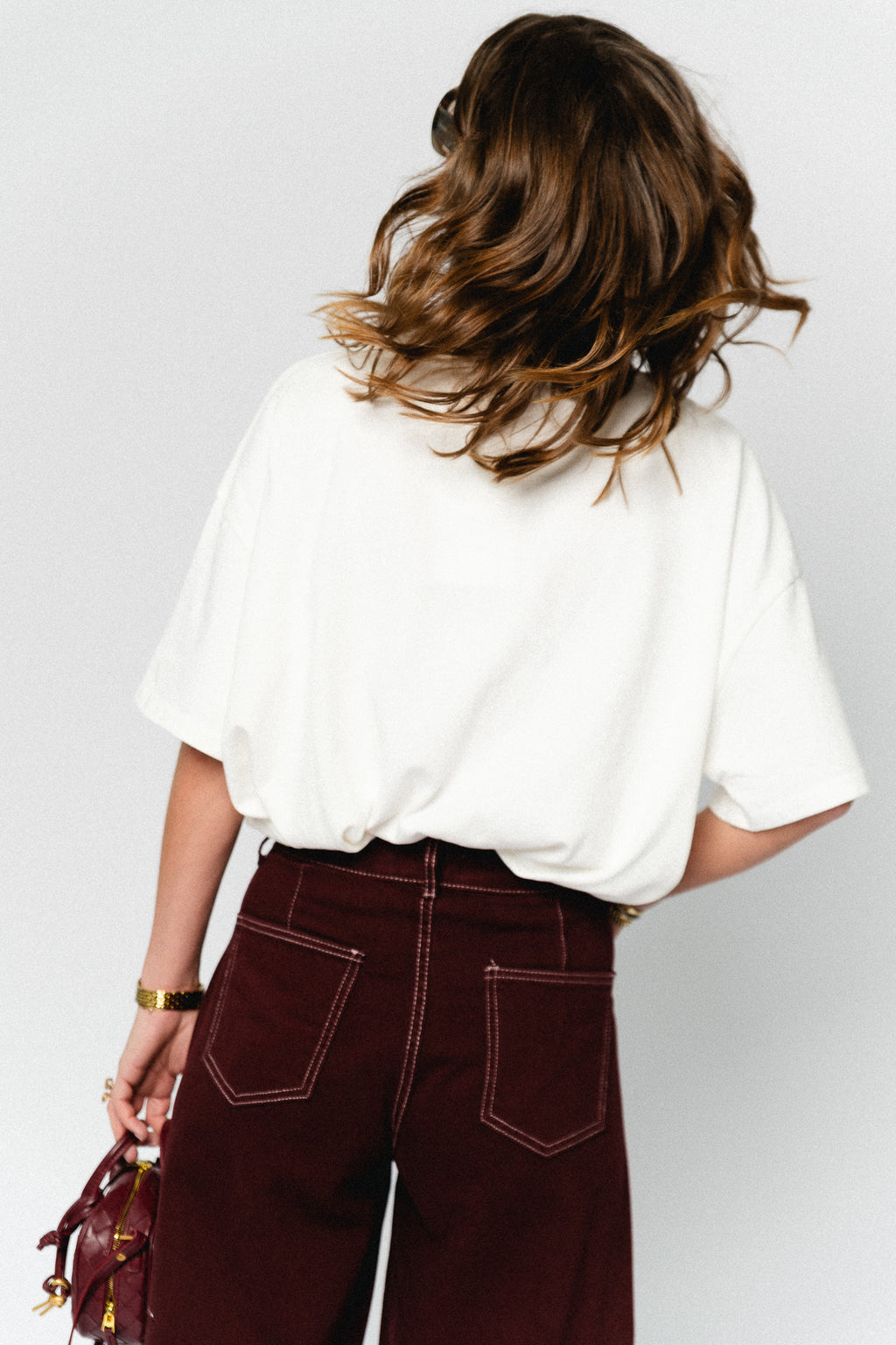 Posey oversized T-shirt ecru