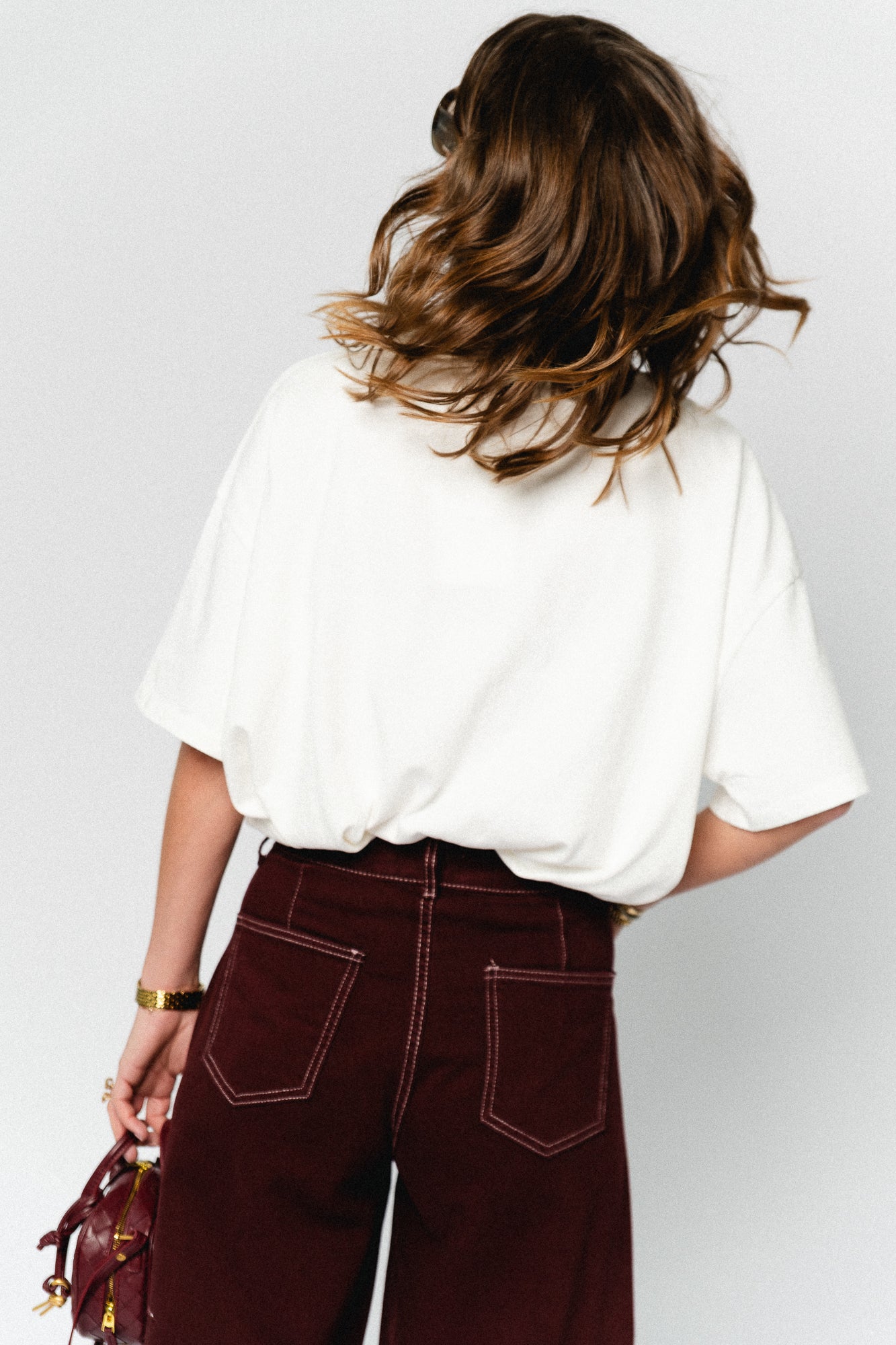 Posey oversized T-shirt ecru