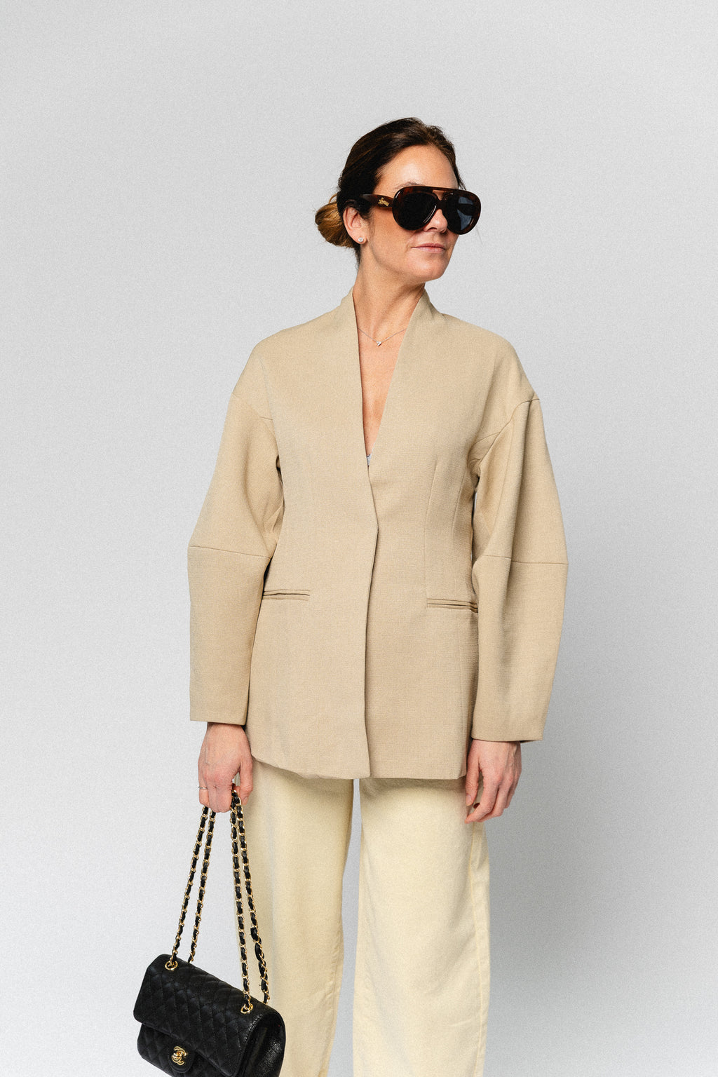 Philippine blazer taupe