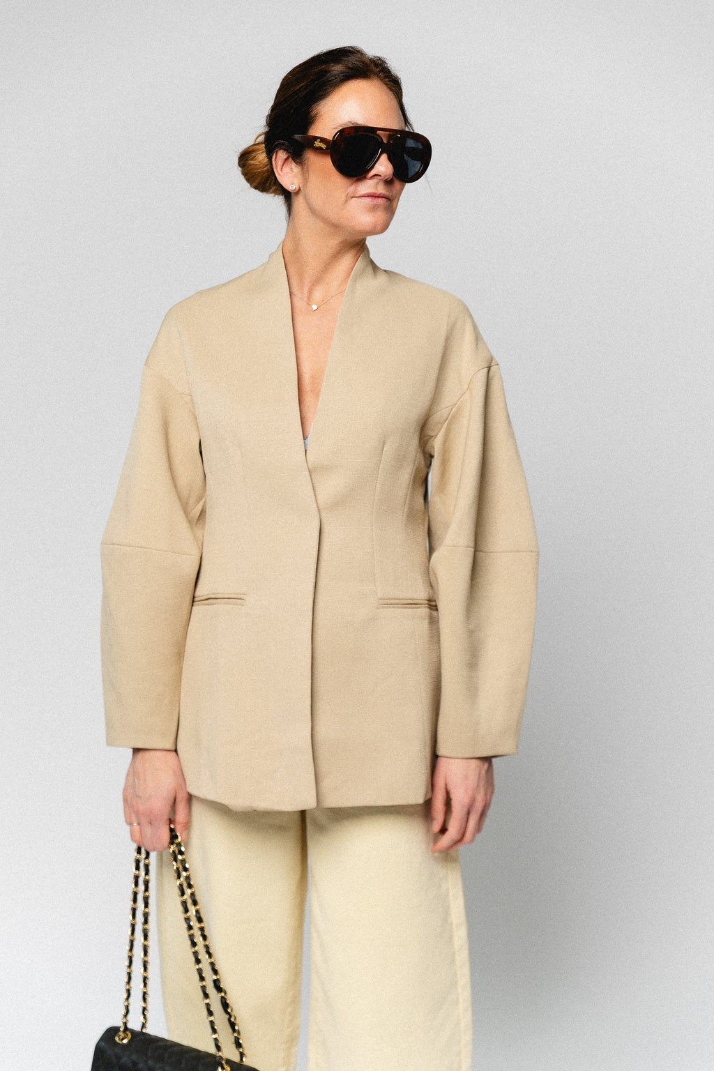 Philippine blazer taupe