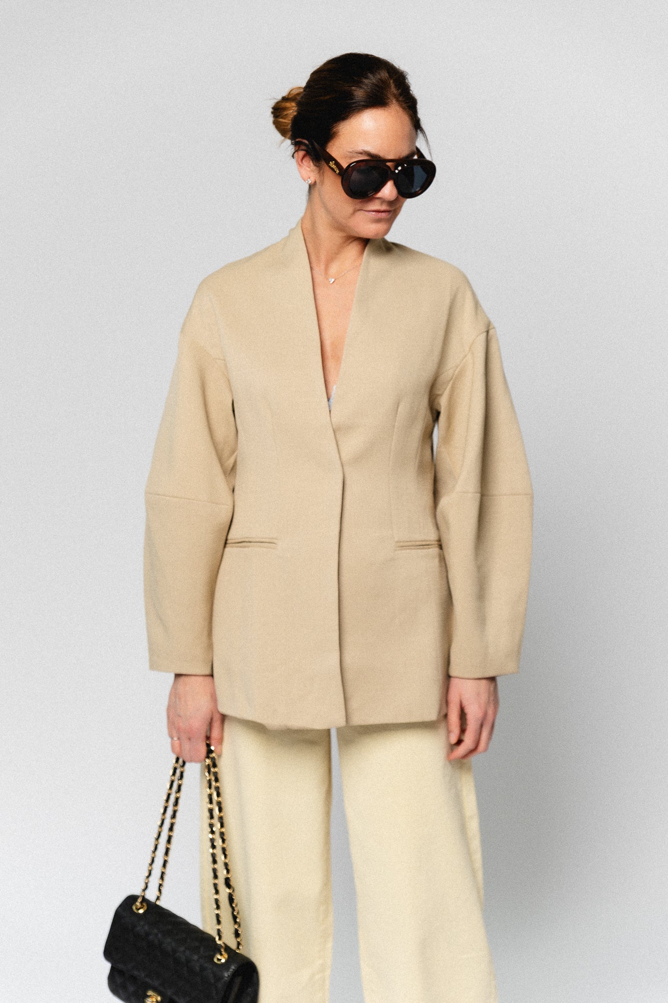 Philippine blazer taupe