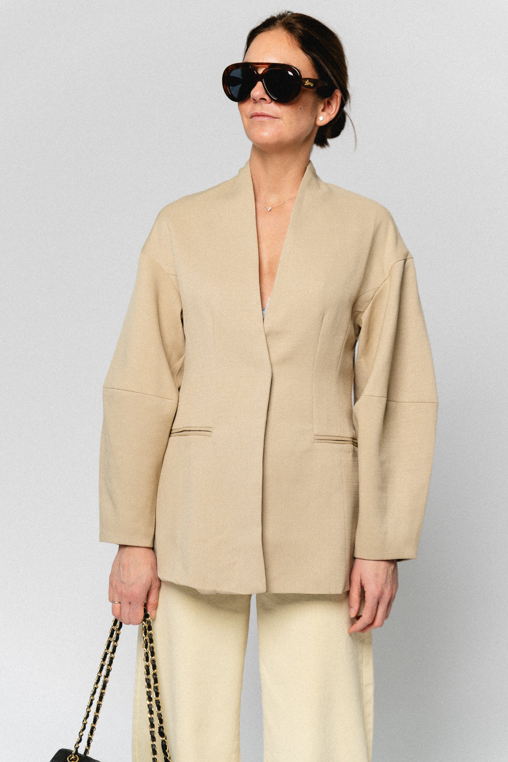 Philippine blazer taupe