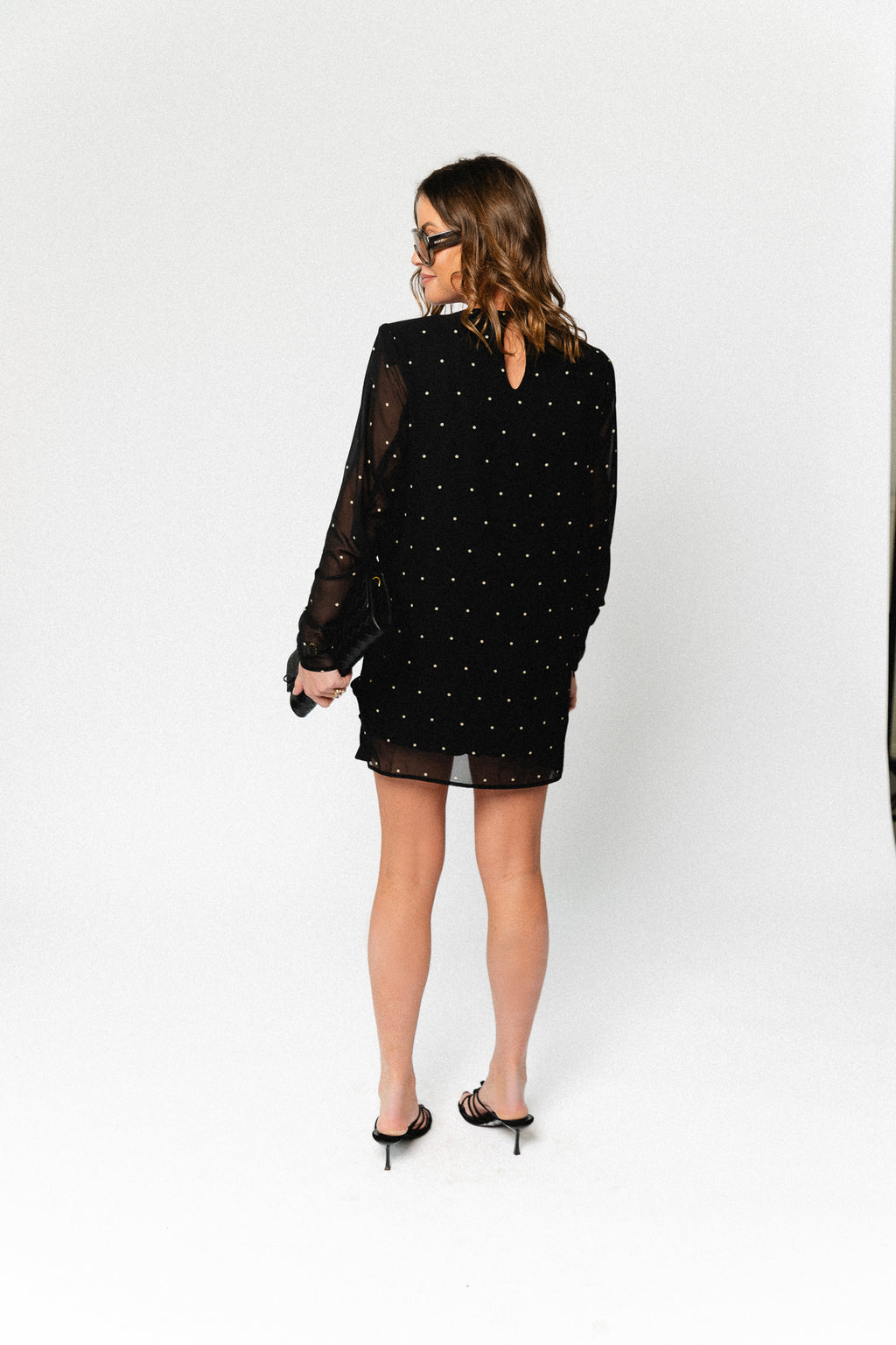 GZDorthie P dress khaki dot