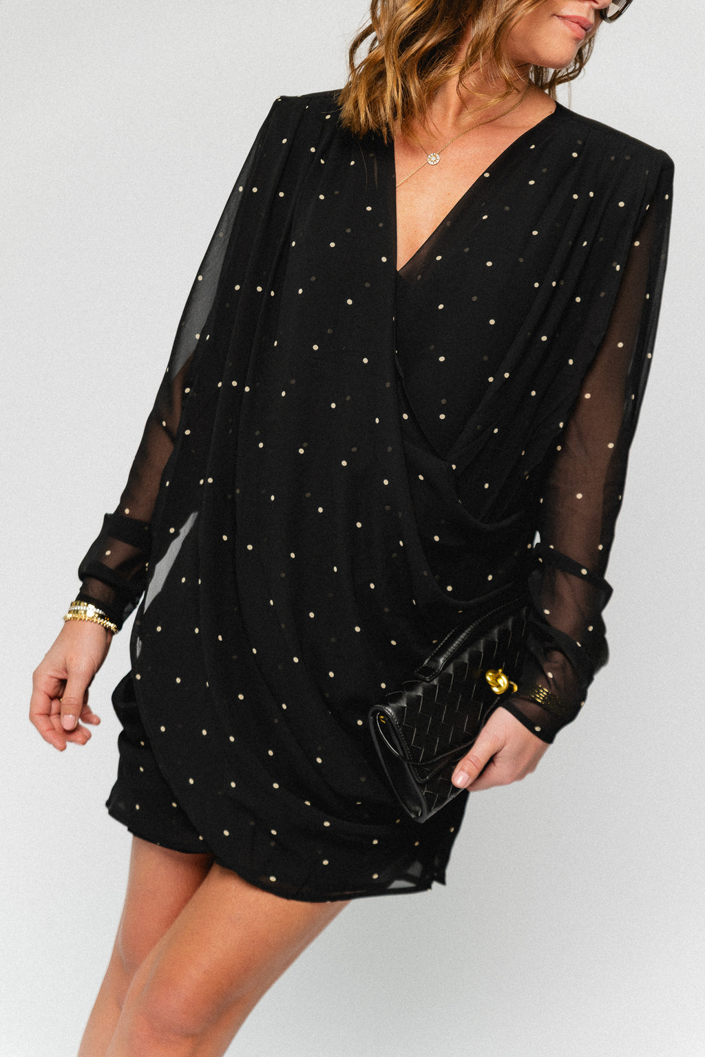 GZDorthie P dress khaki dot