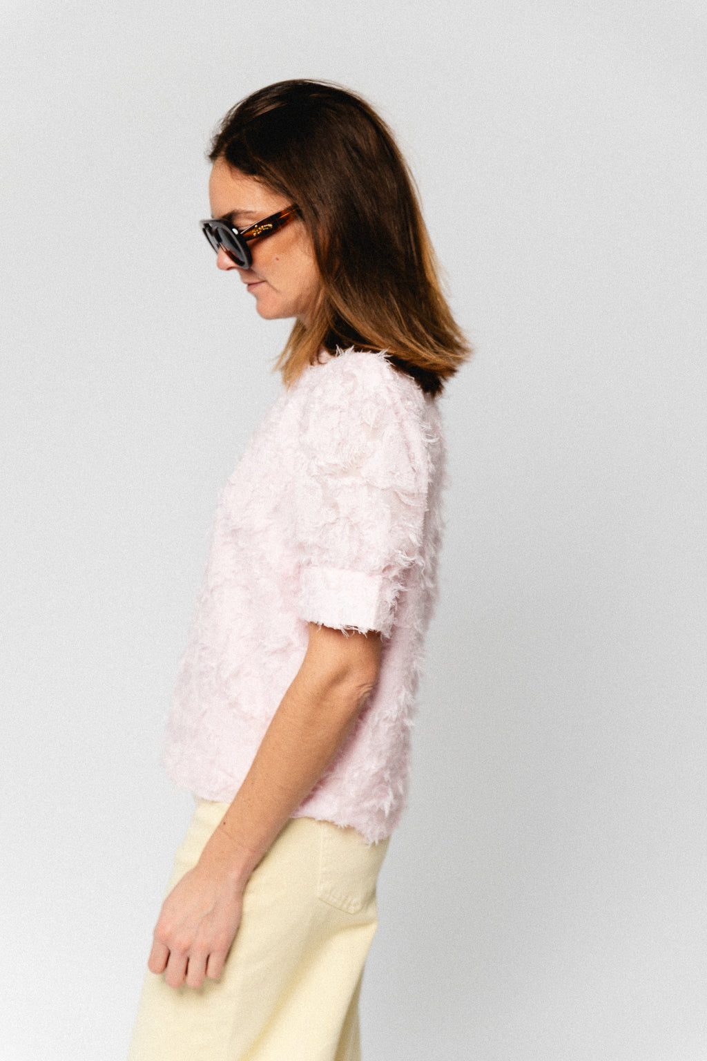 VILacila O-neck 2/4 top cherry blossom