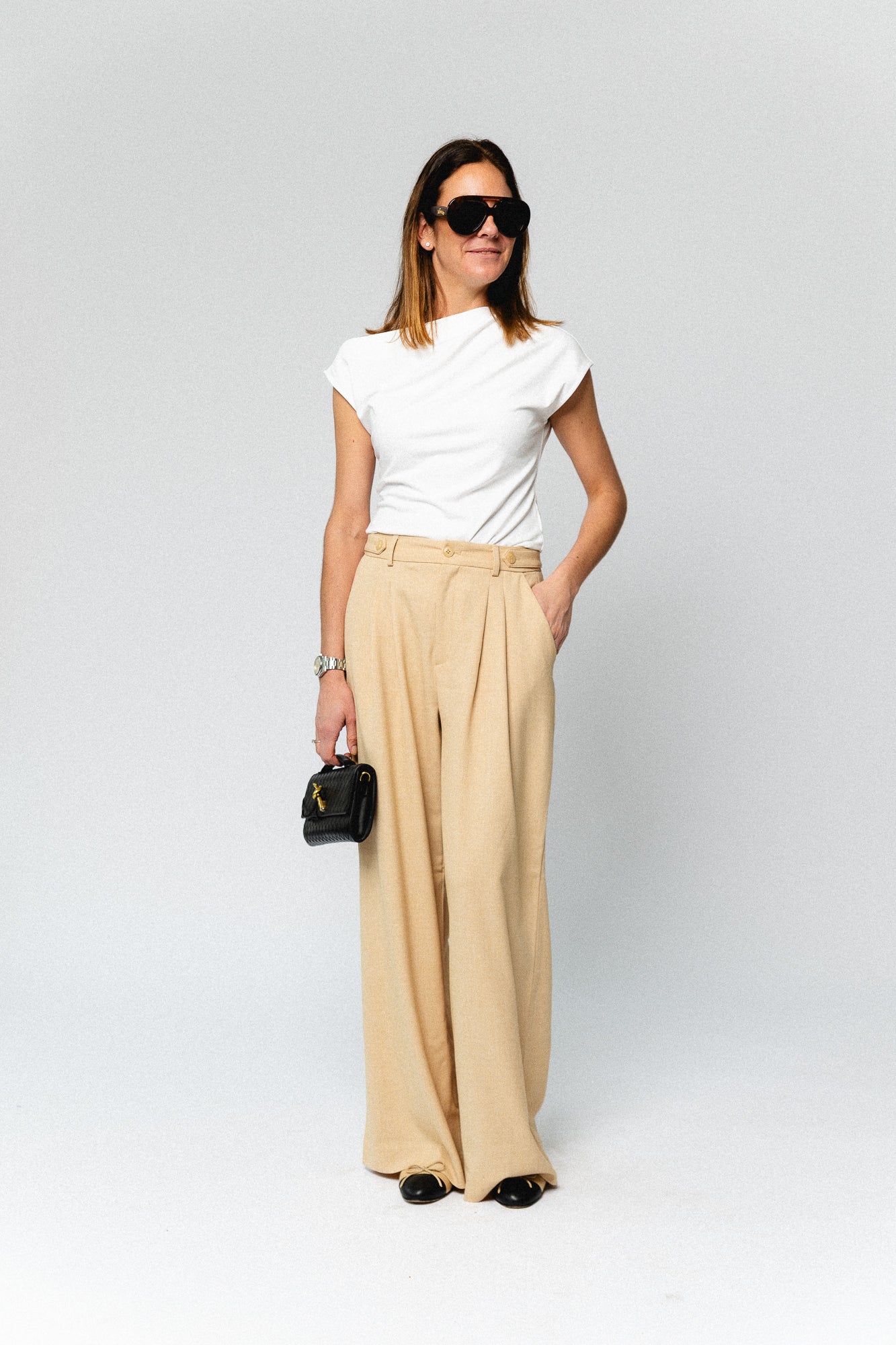 SLFMolly SS top bright white