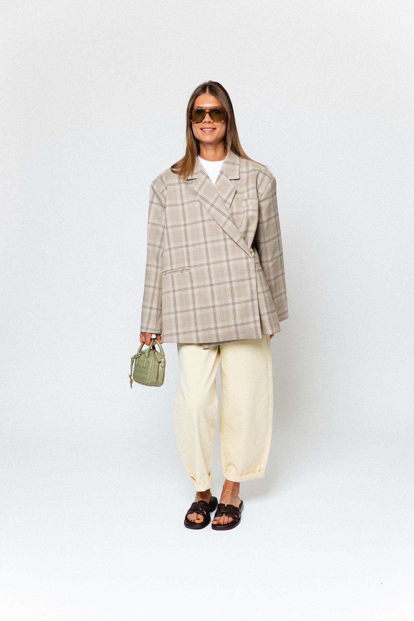 Maurelle balloon fit jeans butter yellow