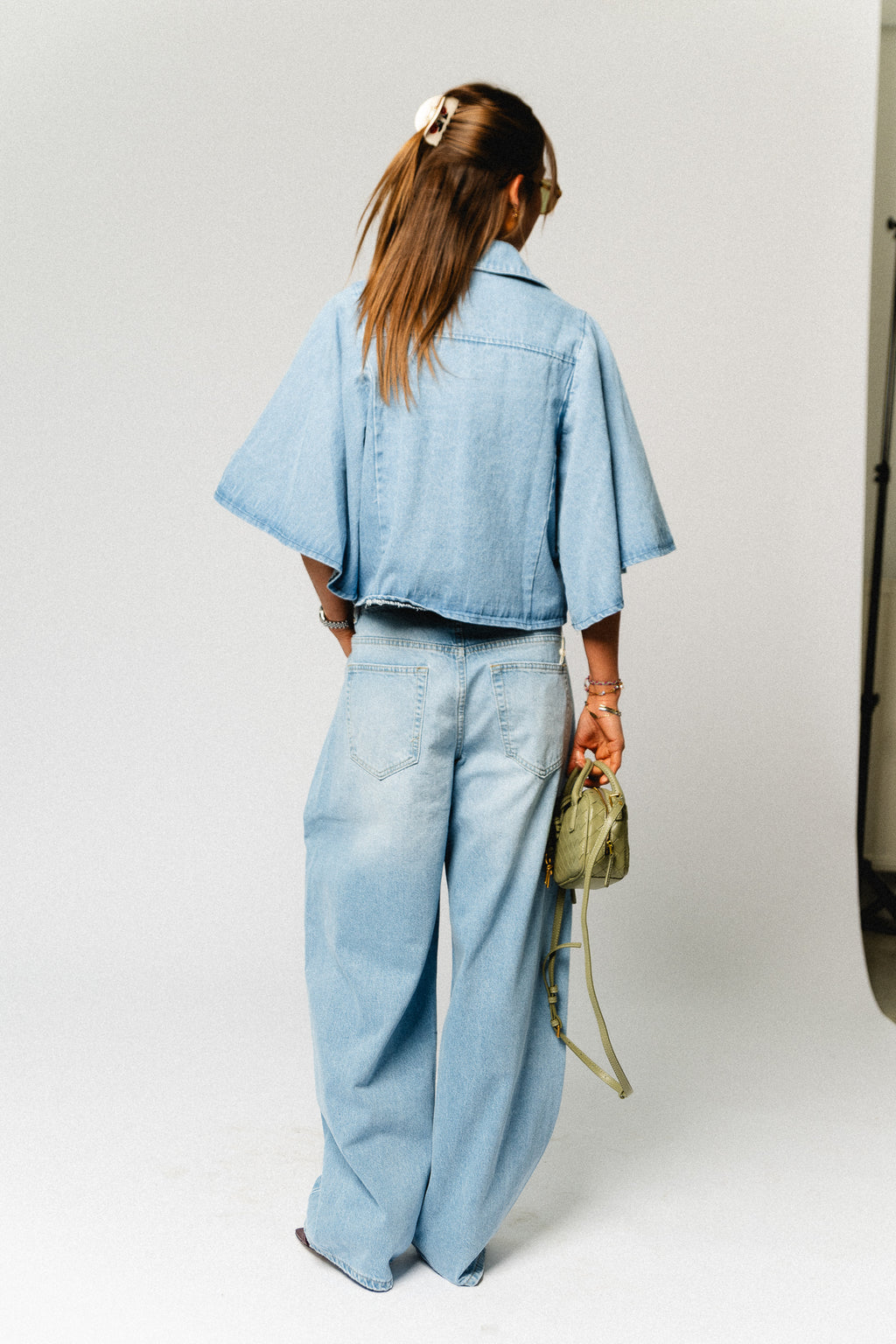 Aurelle denim shirt medium blue