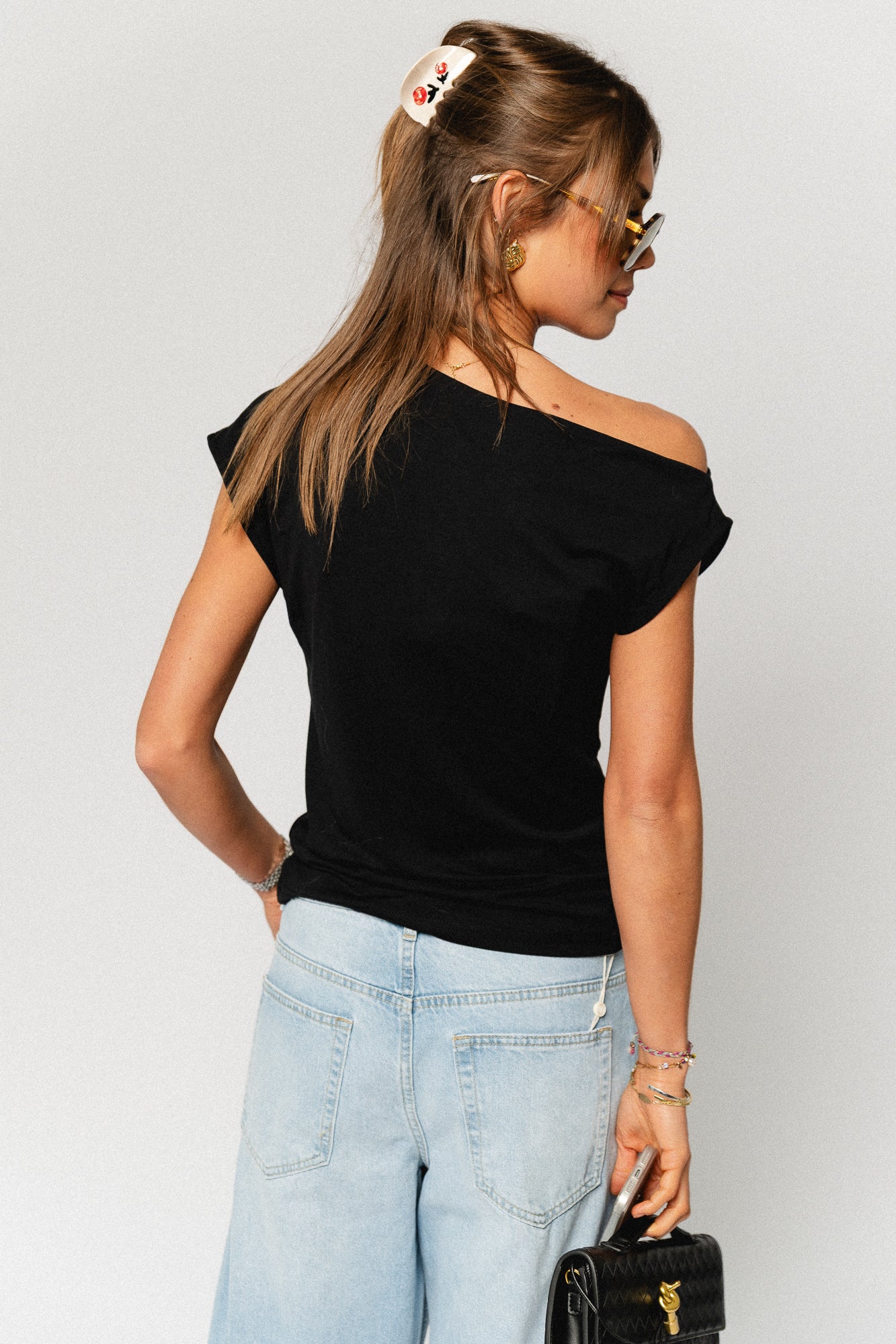 SLFMolly SS top black