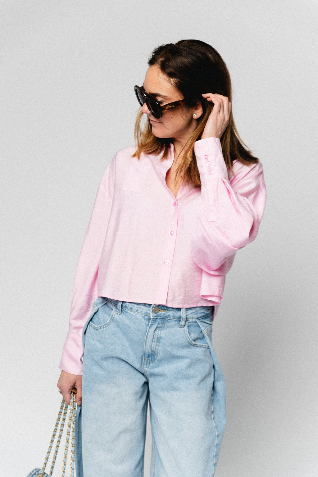 YASBallerina LS shirt ballerina pink