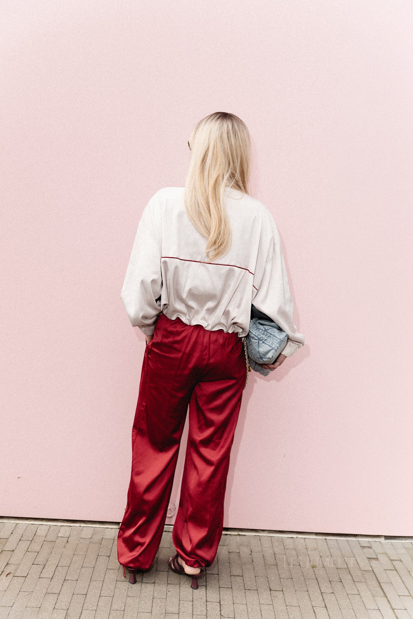 BXGRicky track jacket whitecap gray