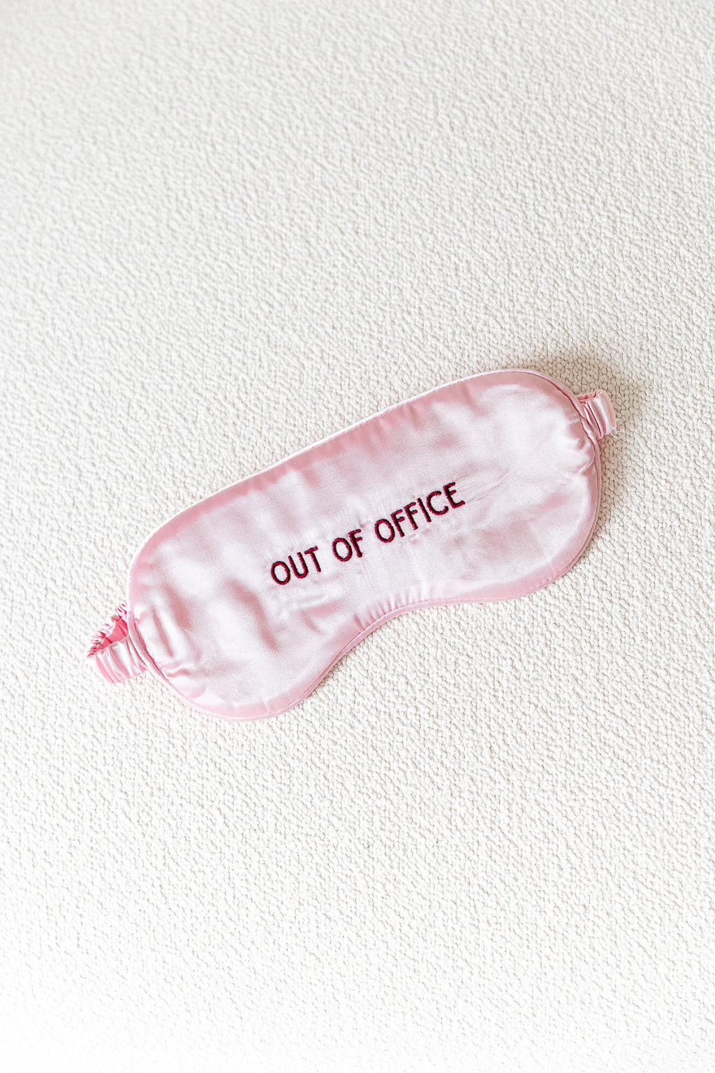 Out of office eye mask pink