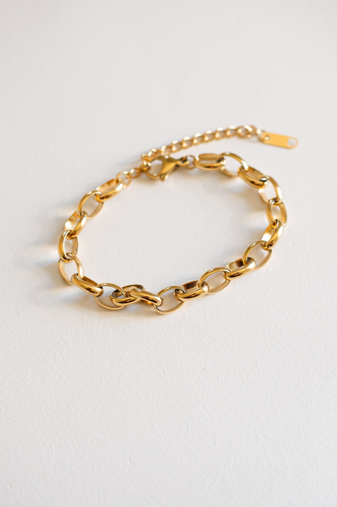 Link bracelet gold