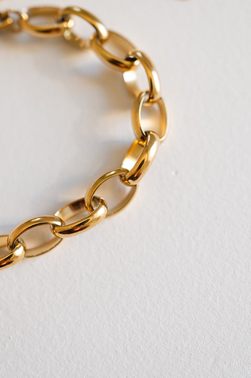 Link bracelet gold