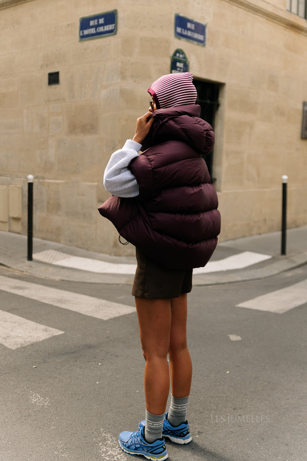 Jaclyn bodywarmer aubergine