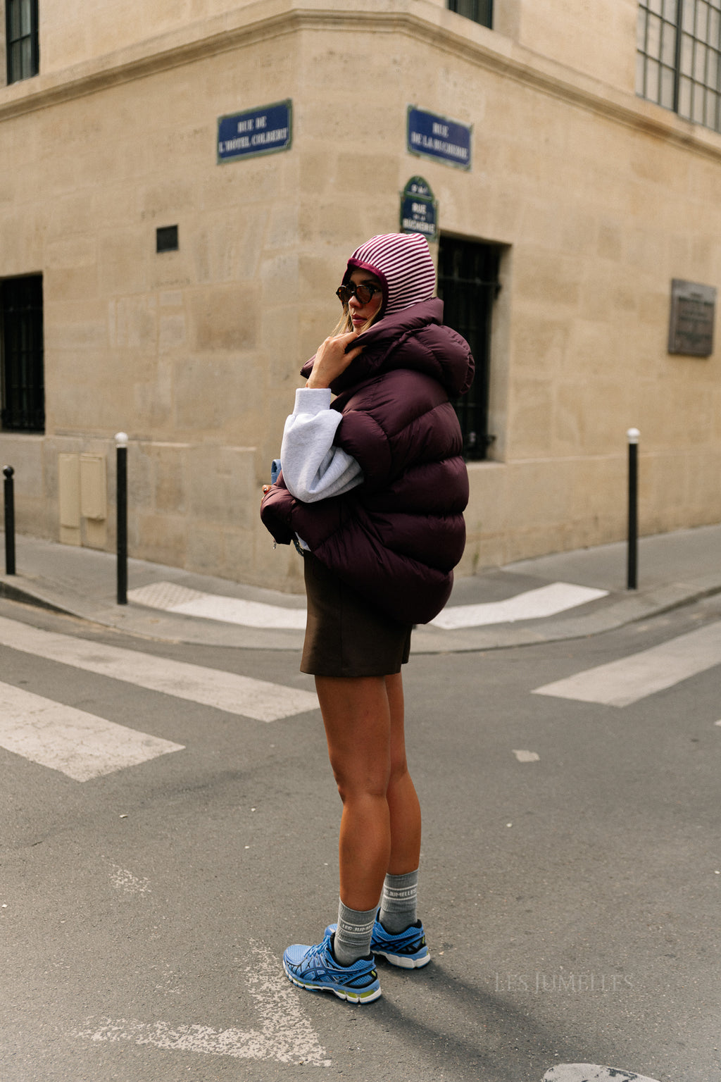Jaclyn bodywarmer aubergine