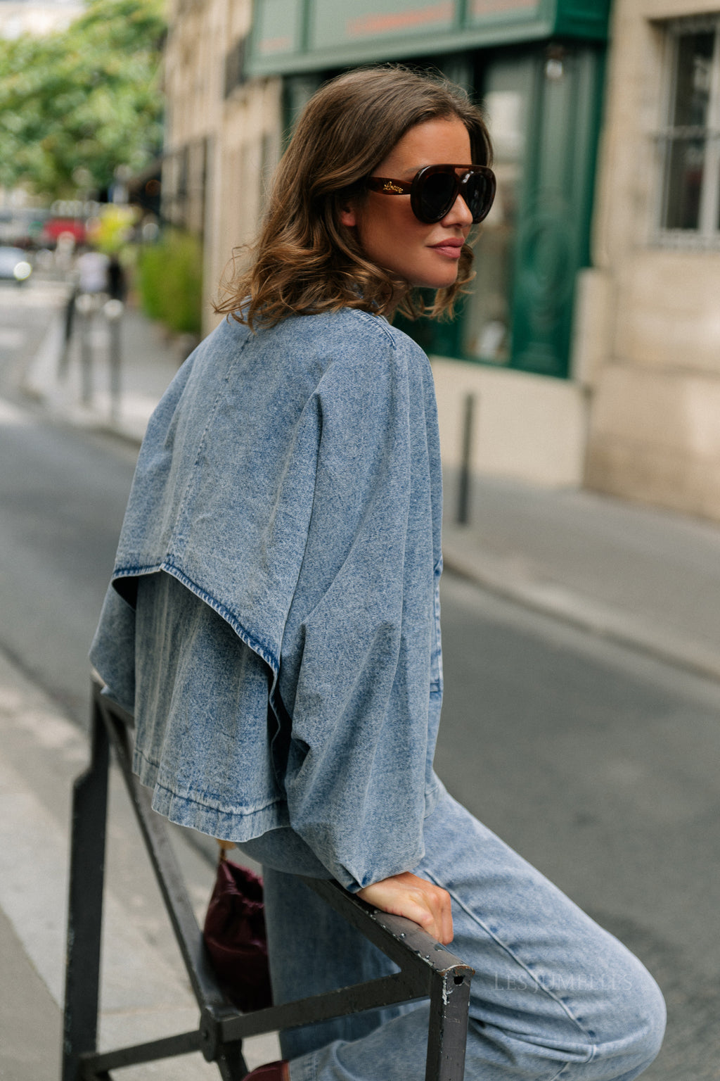 Jodie jacket light blue denim