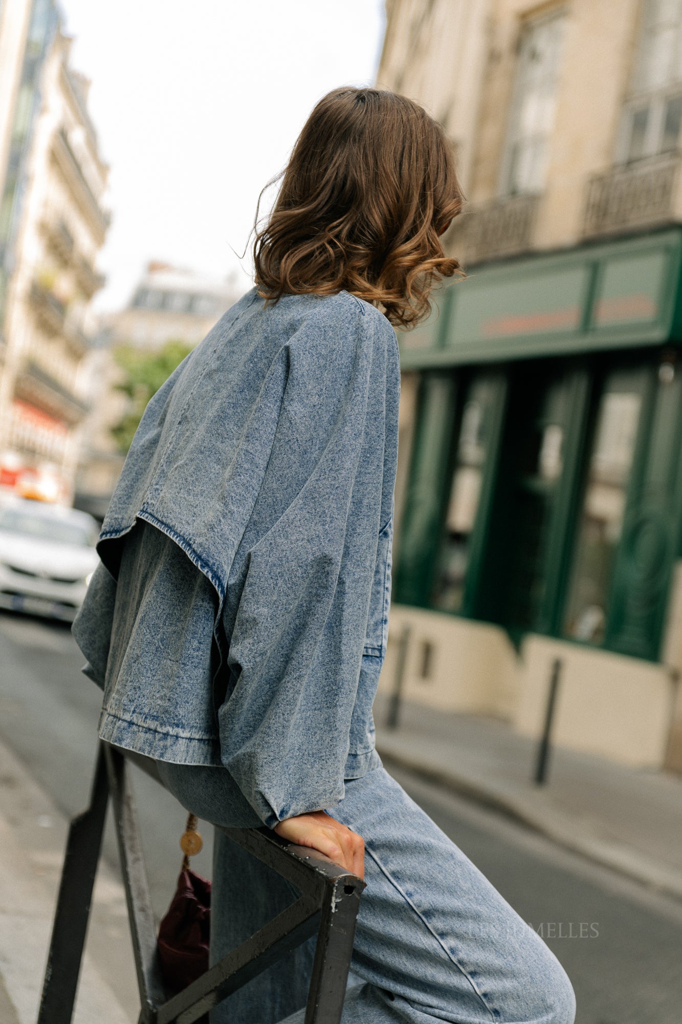 Norma pants light blue denim