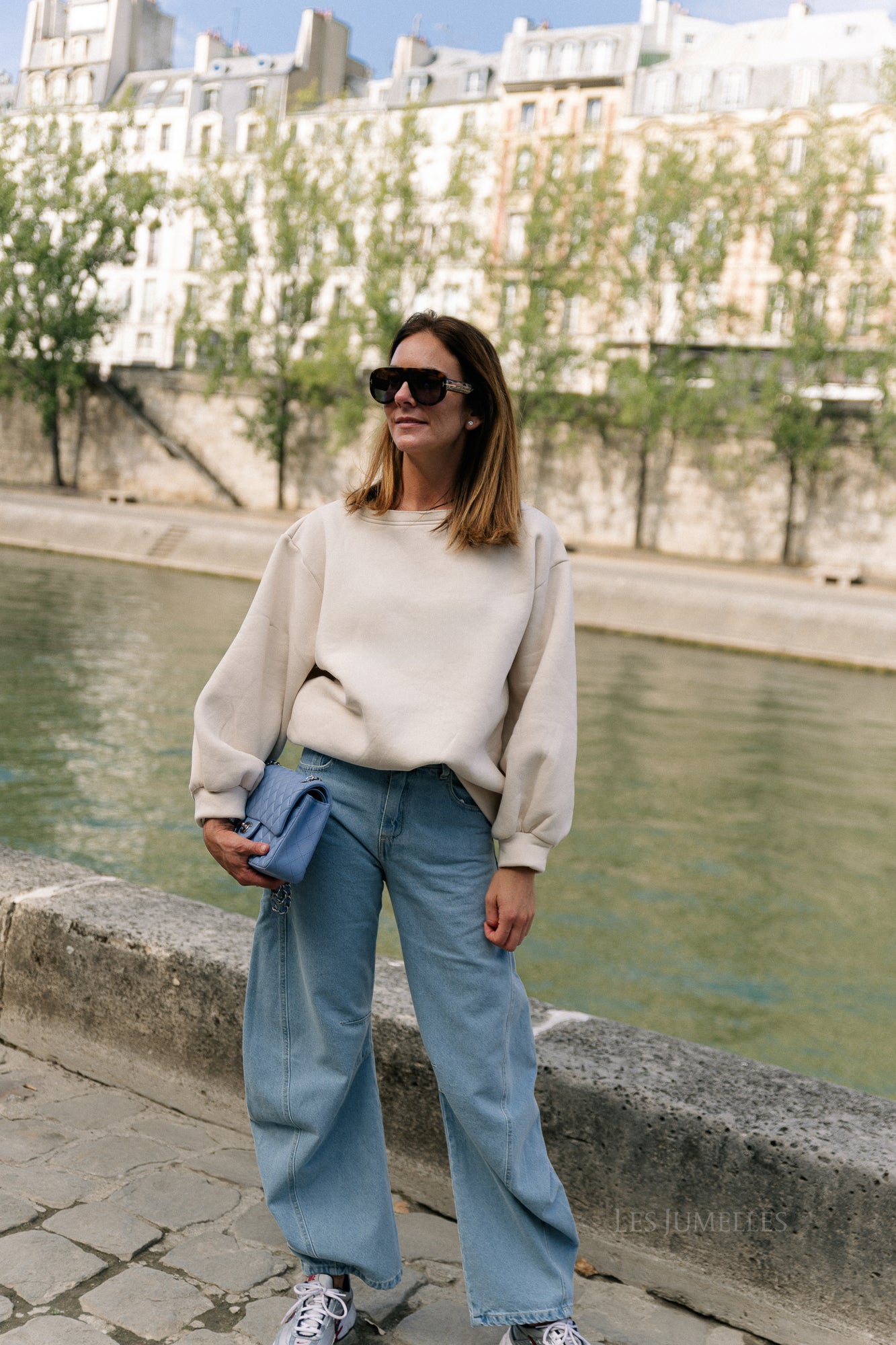 Yasmine off shoulder sweater butter