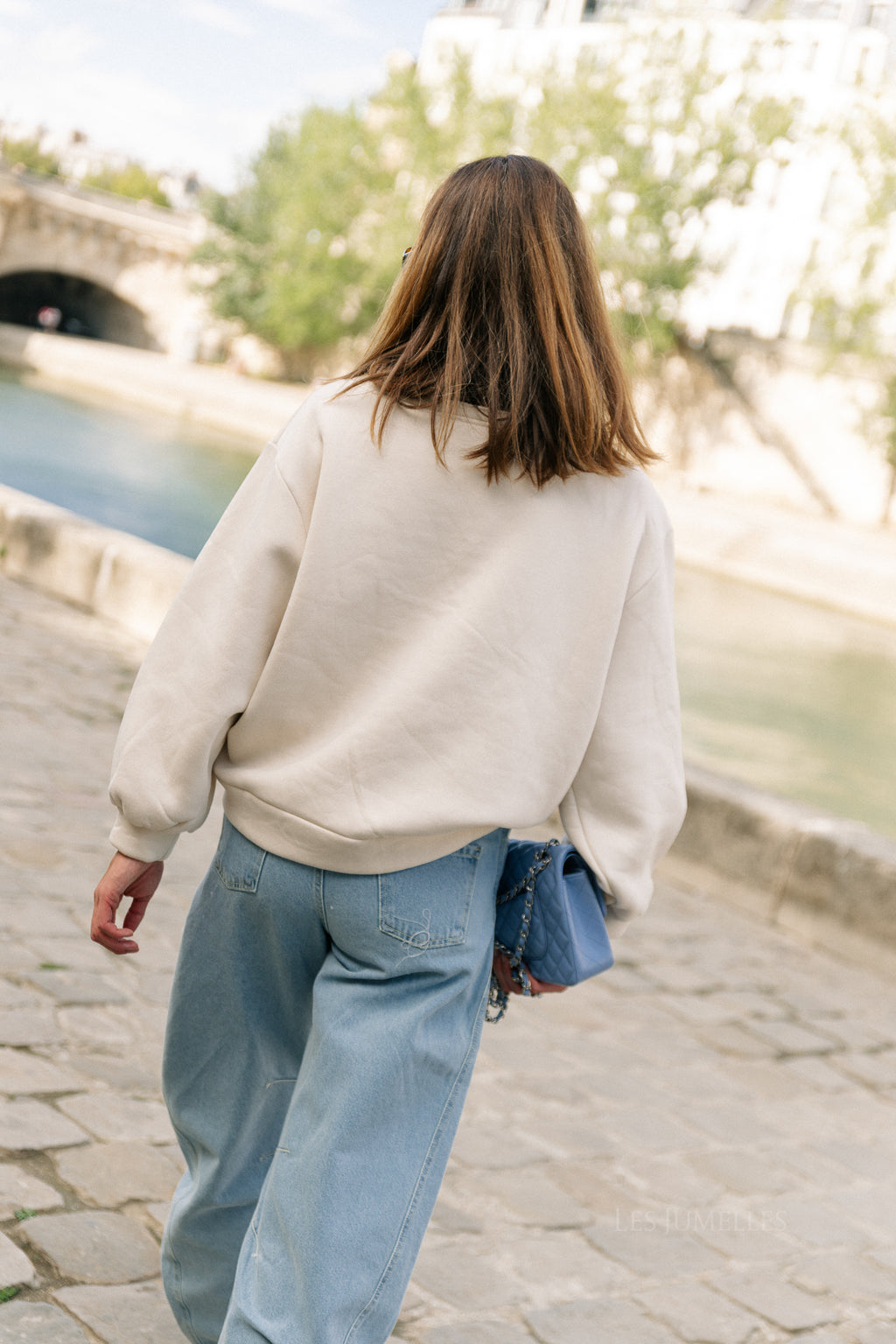 Yasmine off shoulder sweater butter