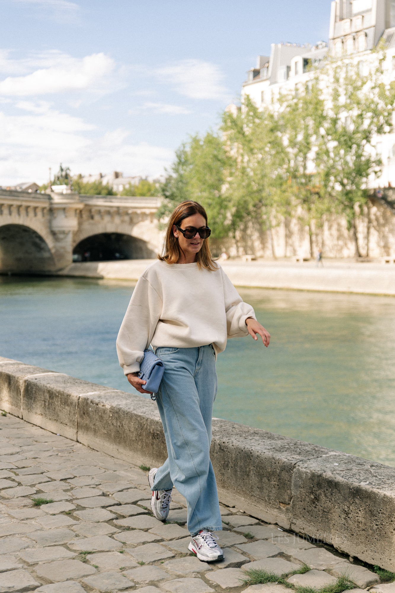 Yasmine off shoulder sweater butter