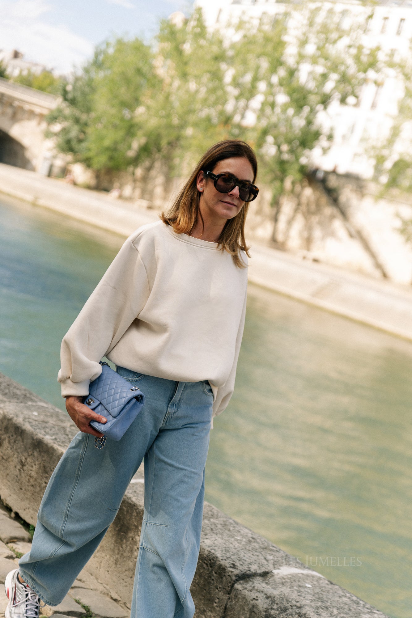 Yasmine off shoulder sweater butter