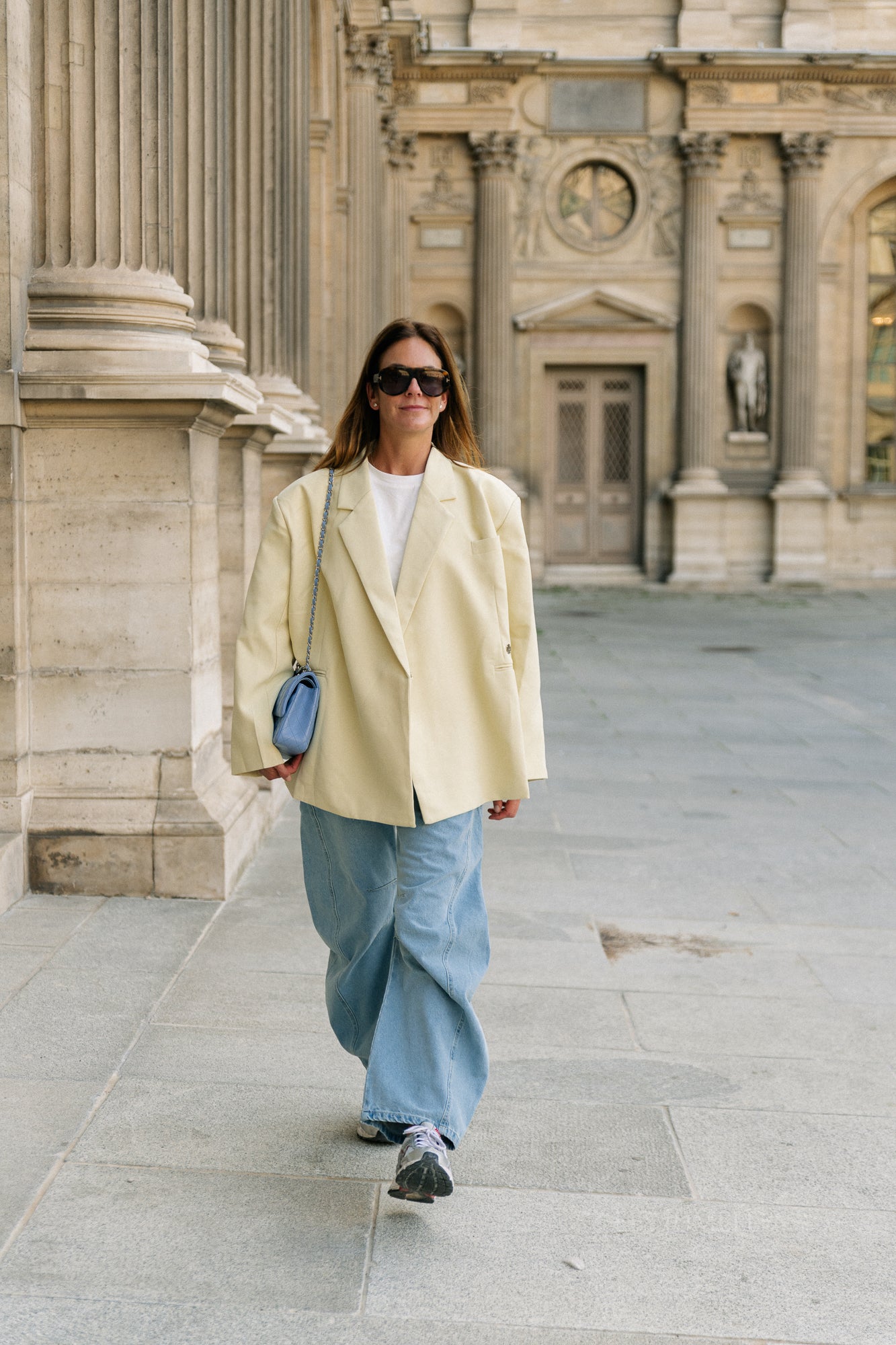 Chloe oversized blazer butter yellow – Les Jumelles