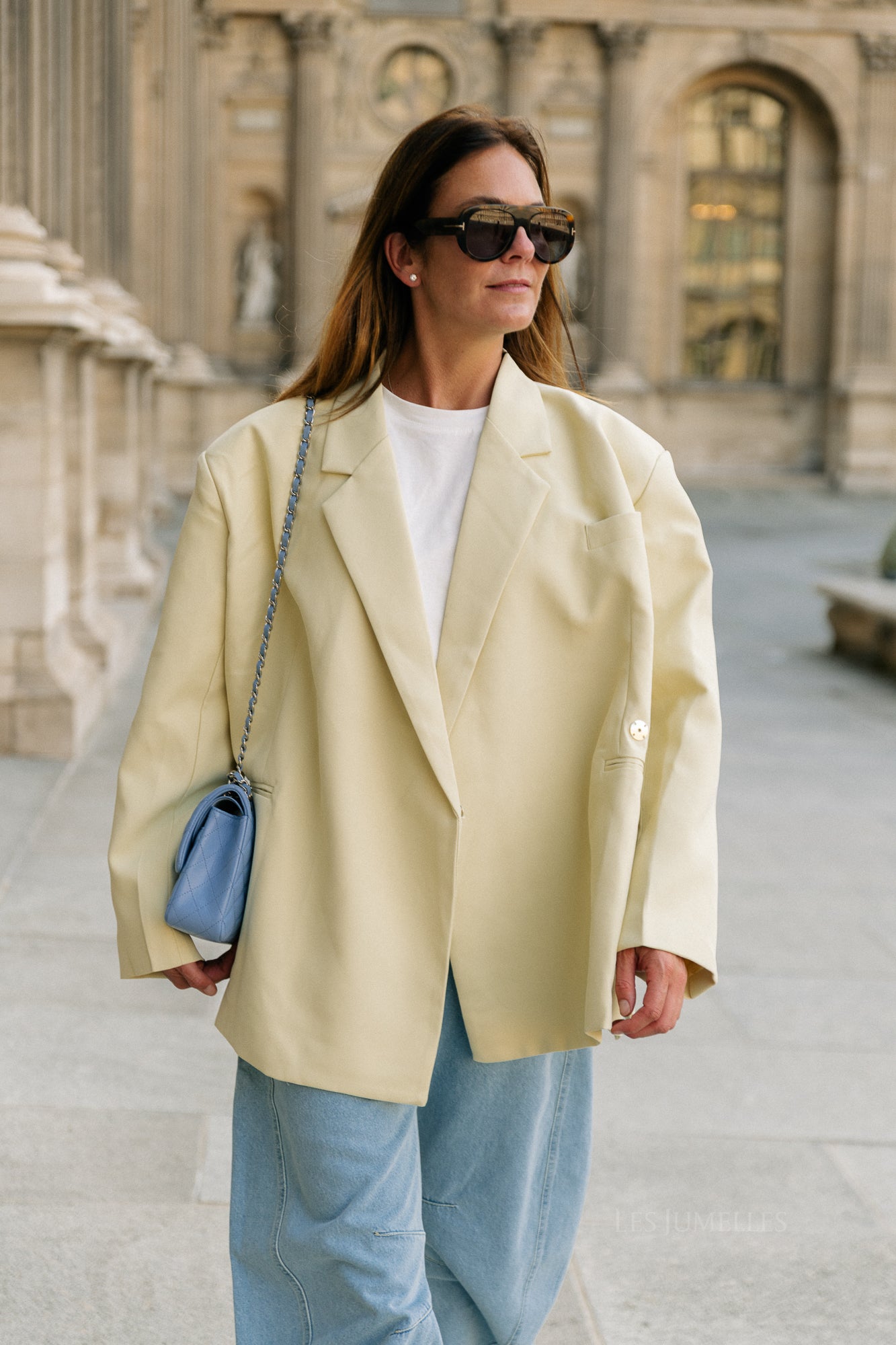 Chloe oversized blazer butter yellow
