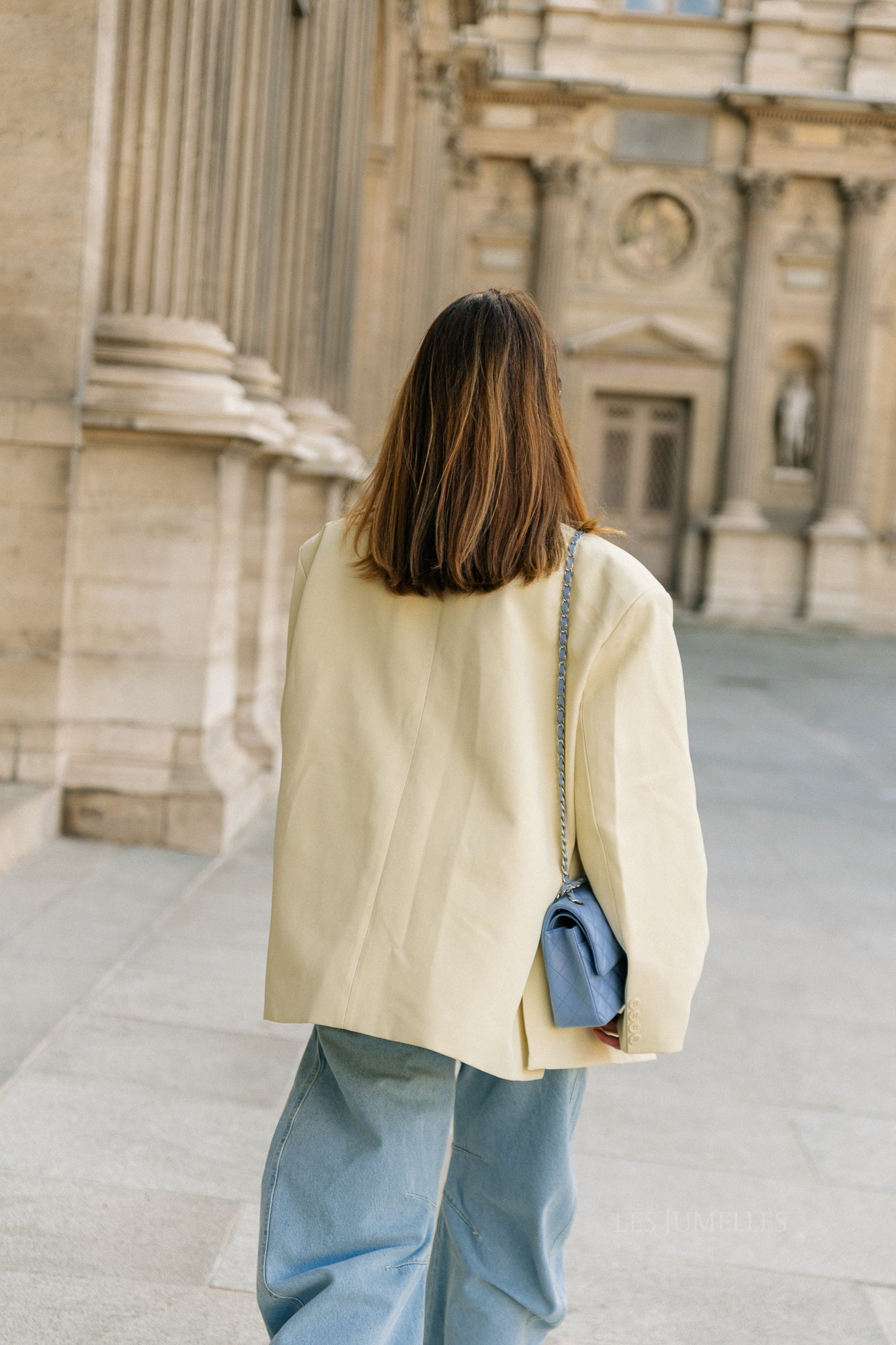 Chloe oversized blazer butter yellow