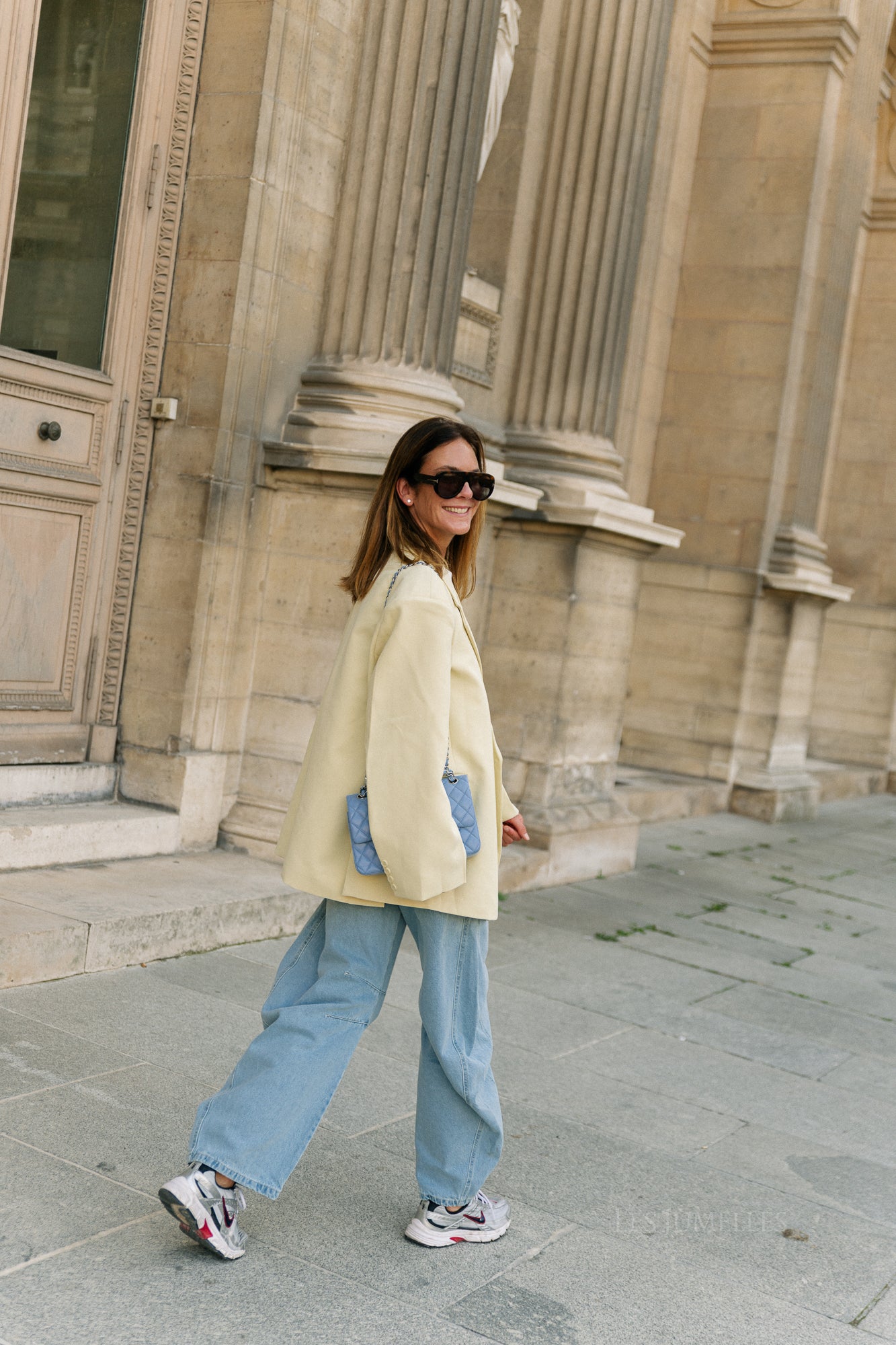 Chloe oversized blazer butter yellow