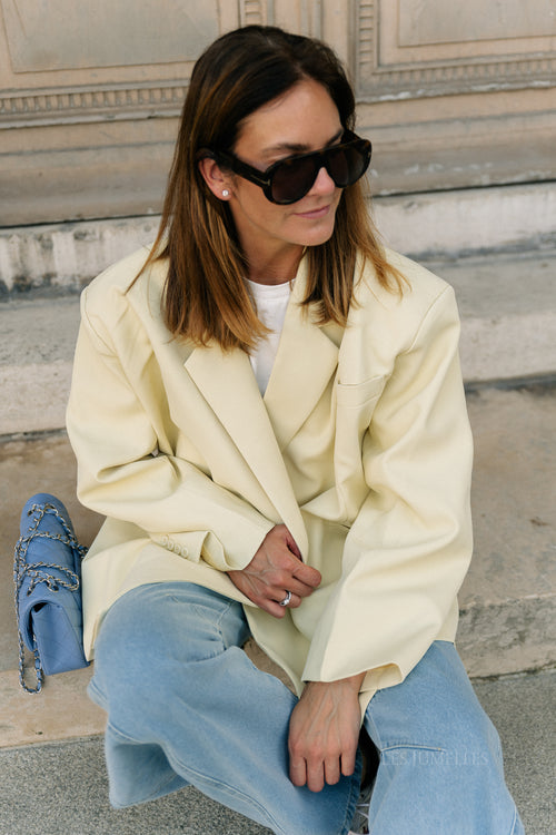 Chloe oversized blazer butter yellow