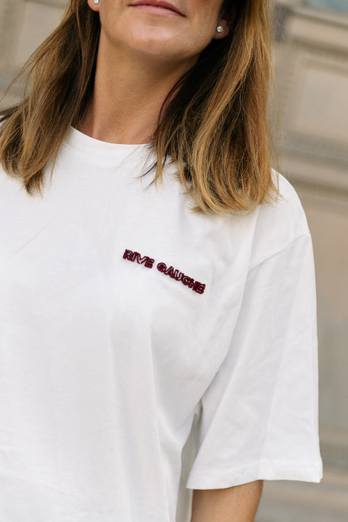 Rive gauche T-shirt white