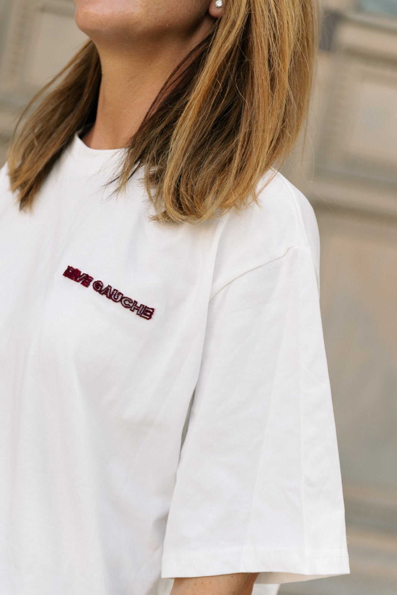Rive gauche T-shirt white
