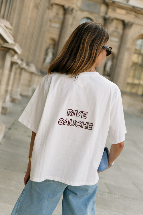 Rive gauche T-shirt white