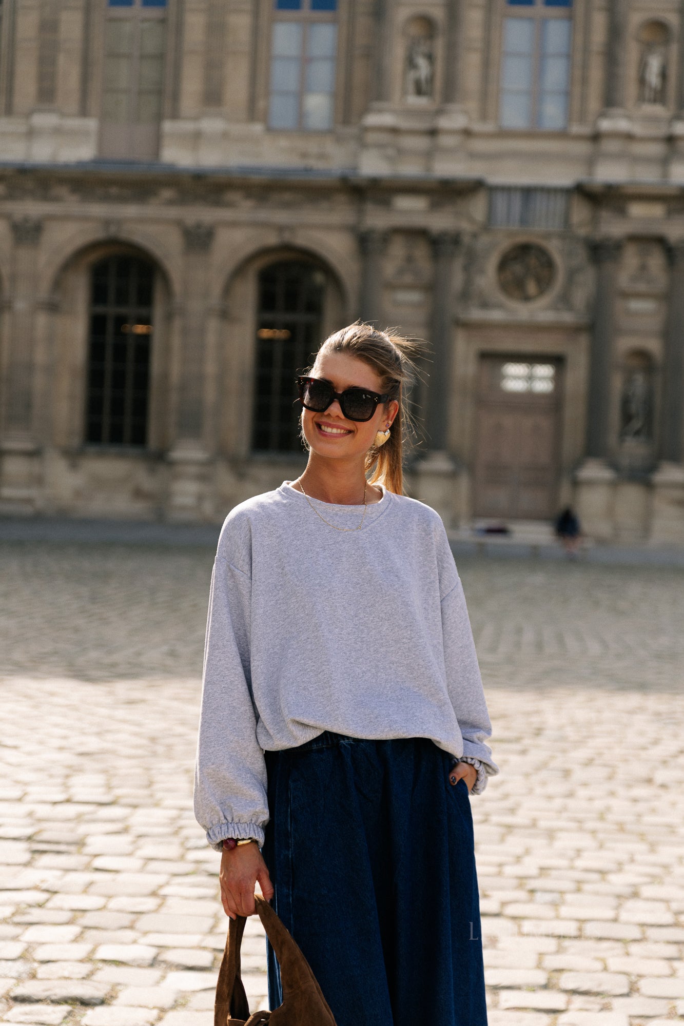 Lou sweater medium grey