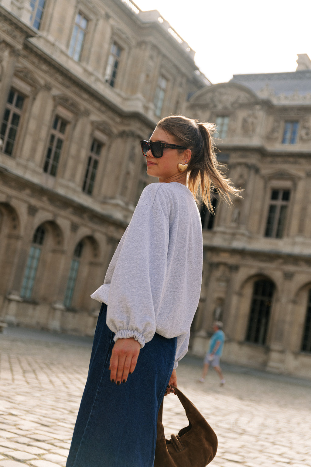 Lou sweater medium grey