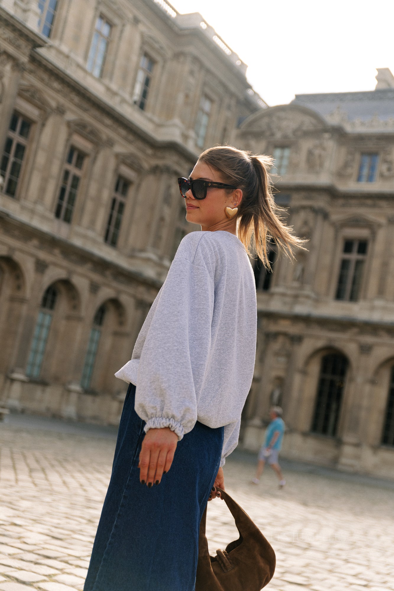 Lou sweater medium grey
